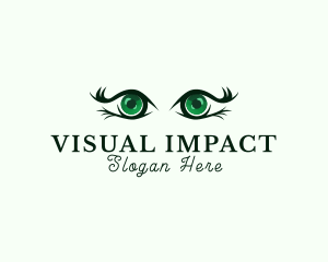 Green Eye Opthalmologist logo design