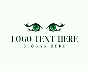 Green Eye Opthalmologist logo