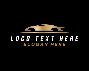 Racing Car Vehicle logo