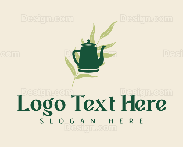 Organic Tea Kettle Logo