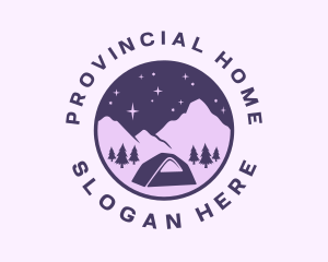 Mountain Camping Tent logo