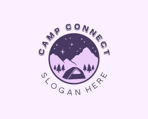 Mountain Camping Tent logo