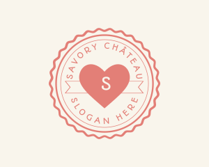 Heart Pastry Bakery logo design