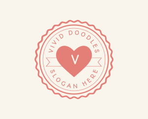 Heart Pastry Bakery logo design