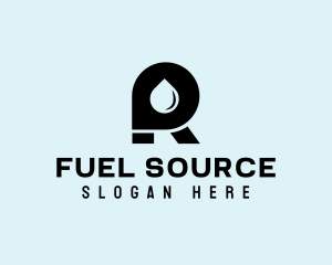 Oil Letter R logo