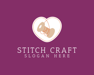 Spool Yarn Seamstress logo