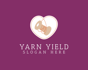 Spool Yarn Seamstress logo design