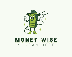 Money Cash Cowboy logo design