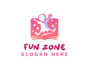 Boy Fun Book logo design