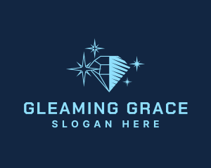 Precious Gem Sparkle logo design