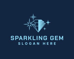 Precious Gem Sparkle logo design