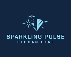 Precious Gem Sparkle logo design