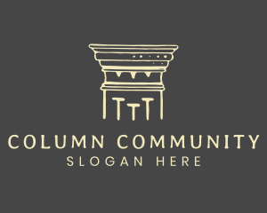 Doric Column Architecture logo