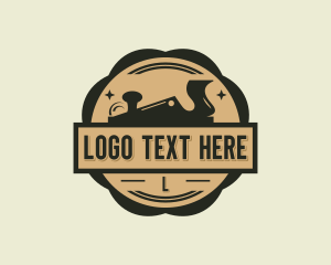 Carpentry Wood Planer Logo