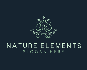 Yoga Nature Wellness logo design