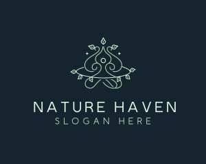 Yoga Nature Wellness logo design