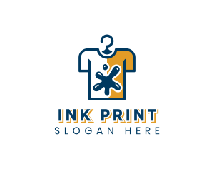 Ink Tshirt Clothing logo design