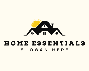 Roof Subdivision Home logo design