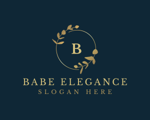 Elegant Eucalyptus Leaf logo design