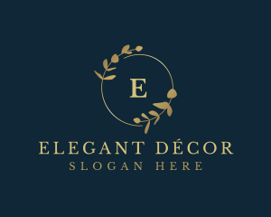 Elegant Eucalyptus Leaf logo design