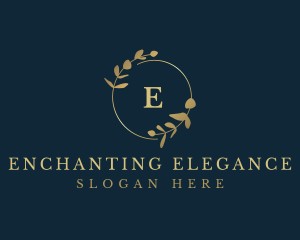 Elegant Eucalyptus Leaf logo design