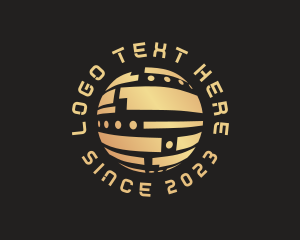 Sphere - Sphere  Tech Globe logo design