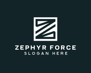 Studio Zigzag Letter Z logo design