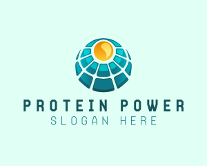 Solar Power Panel logo design