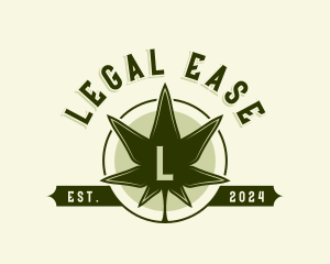 Marijuana Leaf Cannabis logo
