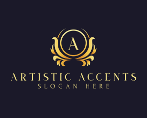 Luxury Ornament Crest logo design