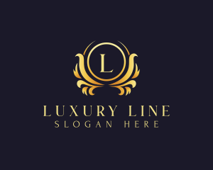 Luxury Ornament Crest logo design