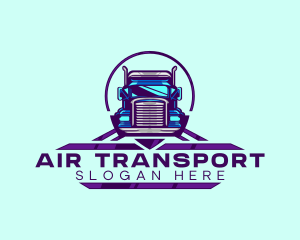 Truck Supply Delivery  logo design