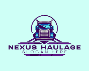 Truck Supply Delivery  logo design