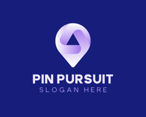 Technology Location Pin Tracker logo