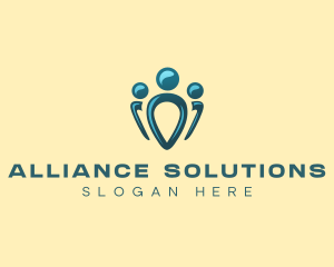 Human Organization Community logo design