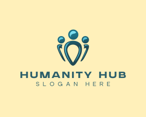 Human Organization Community logo design