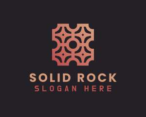 Gradient Floor Tile logo design