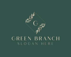 Olive Branch Event logo design