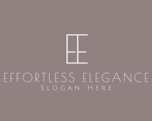 Elegant Minimalist Wellness logo design