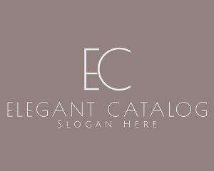 Elegant Minimalist Wellness logo design