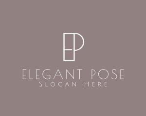 Elegant Minimalist Wellness logo design