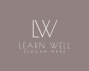 Elegant Minimalist Wellness logo design