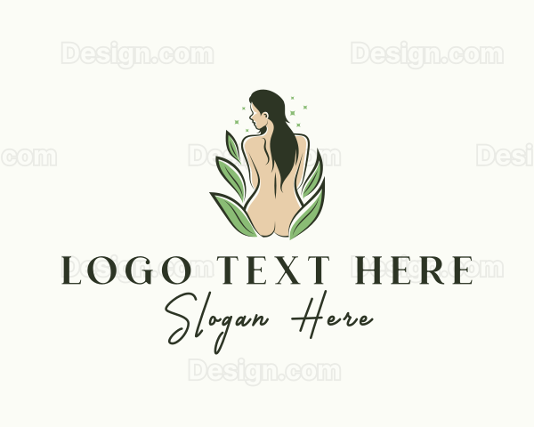 Nude Female Nature Logo