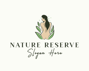 Nude Female Nature logo design