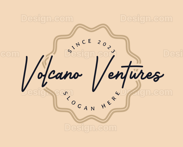 Generic Cursive Brand Logo