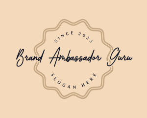 Generic Cursive Brand logo design