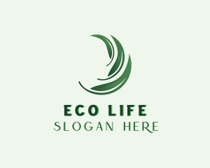 Organic Leaf Gardening logo design