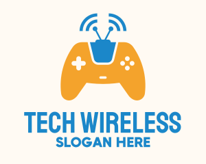 Antenna Signal Wireless Gamepad logo