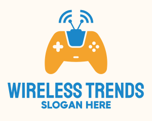 Antenna Signal Wireless Gamepad logo