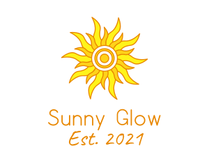 Warm Summer Season  logo design